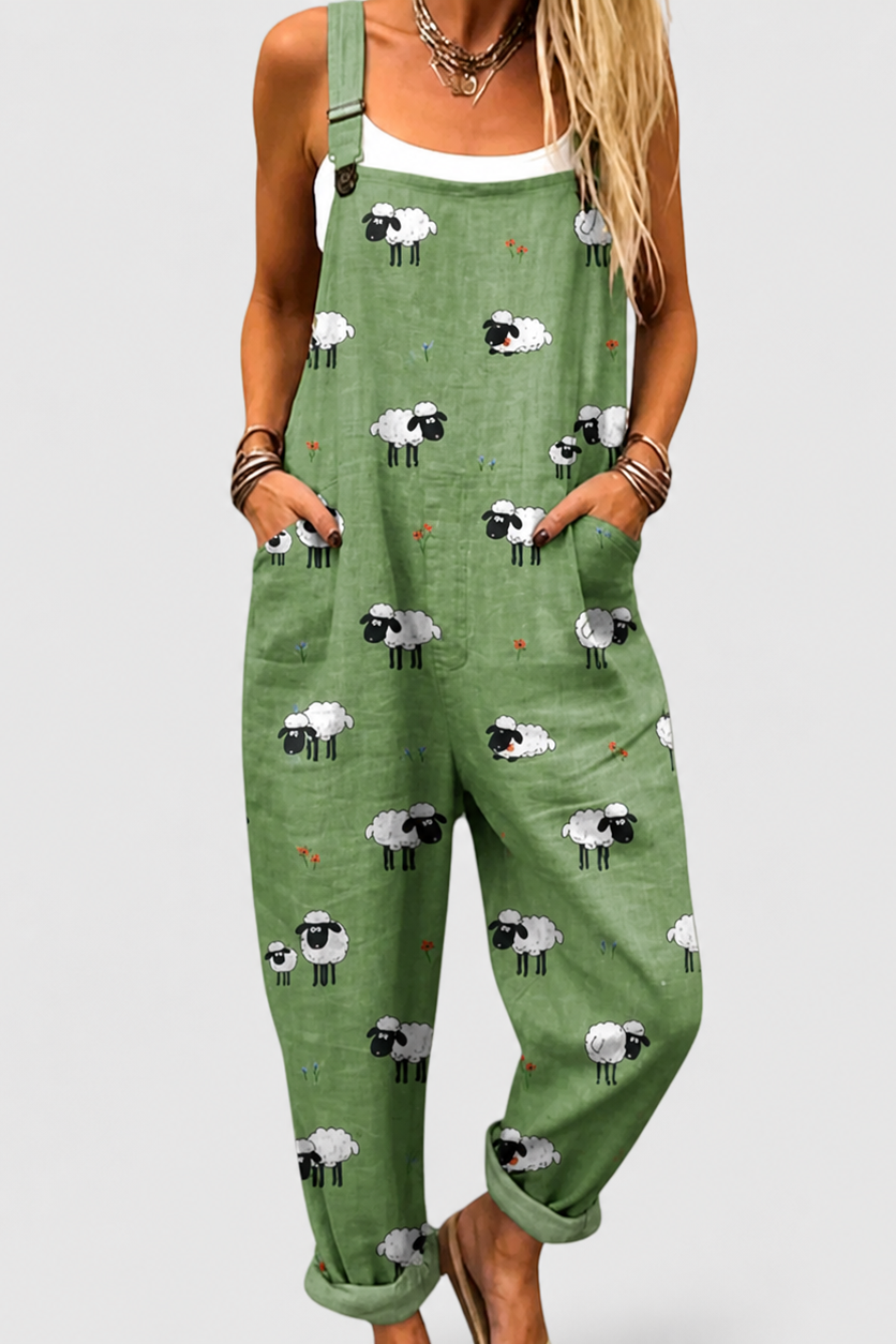 Peto estampado de ovejas