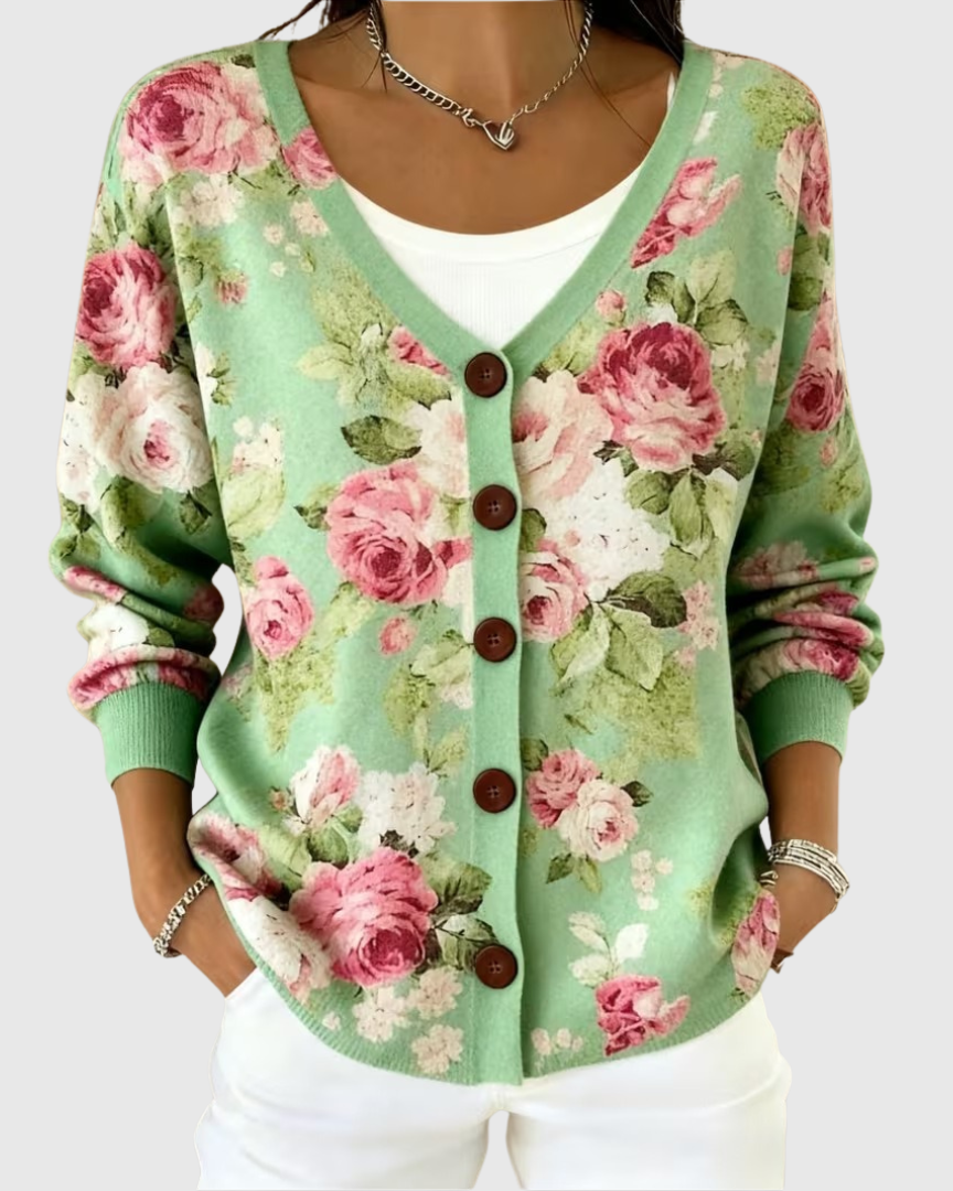 Chaqueta de Punto con Botones Ángela