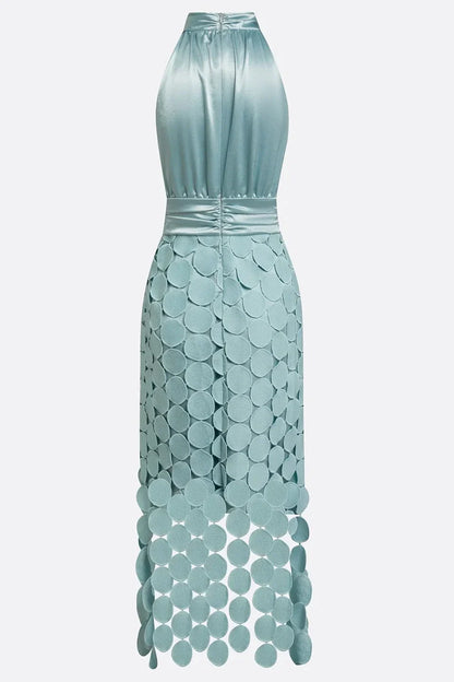Vestido Midi Palabra de Honor con Cinturón