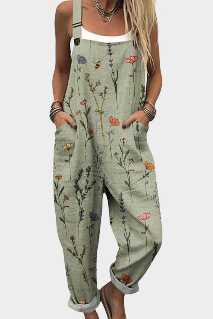 Peto estampado de flores rosas