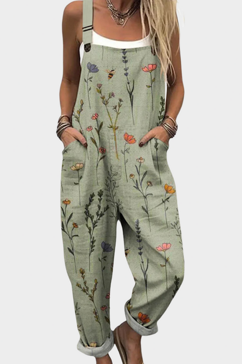Peto estampado de flores rosas