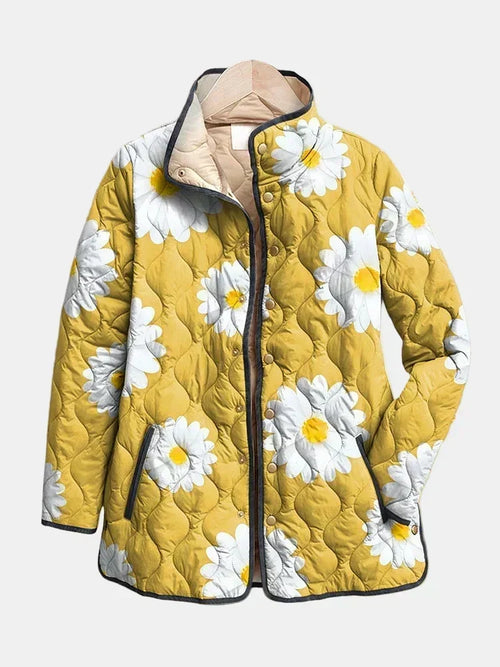 Chaqueta de Margaritas en Amarillo