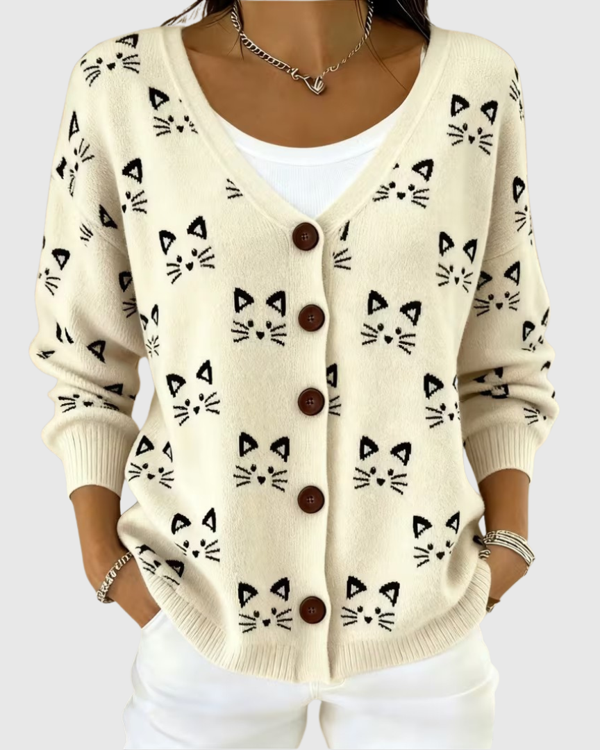 Chaqueta de Punto con Botones Adela