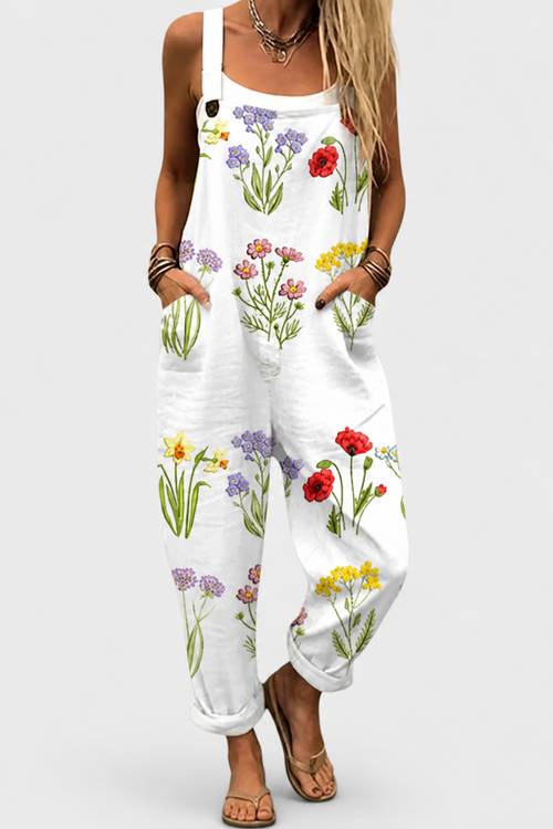 Peto estampado de ramos florales