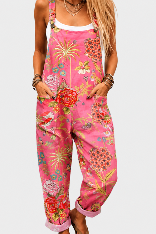 Peto estampado de flor exótica