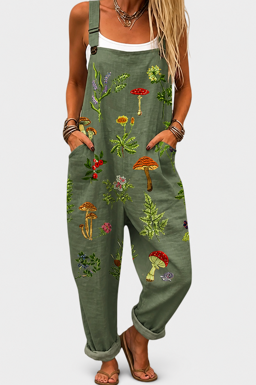 Peto estampado de bosque fantasía