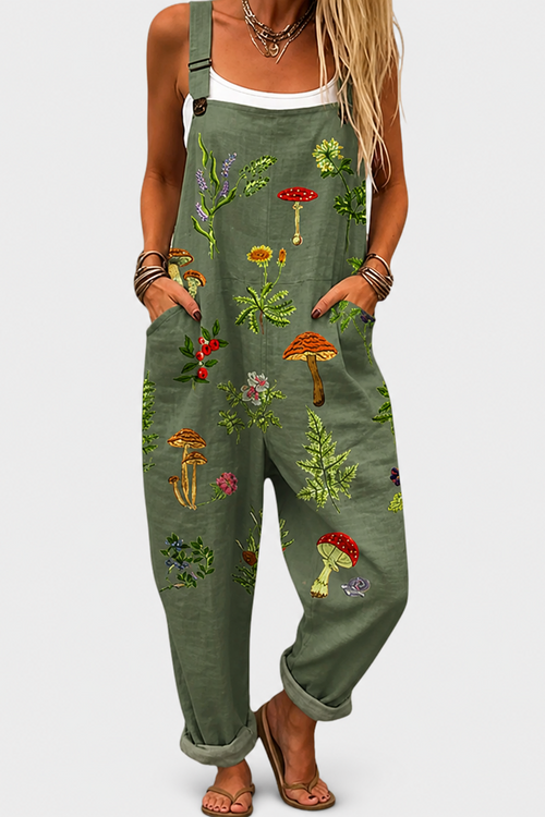 Peto estampado de bosque fantasía