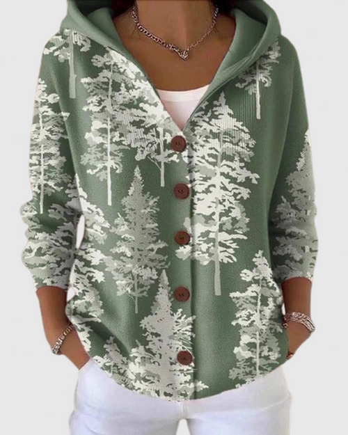 Chaqueta de Punto con Capucha Lucía