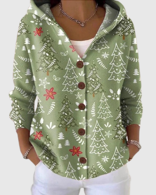 Chaqueta de Punto con Capucha Rocío
