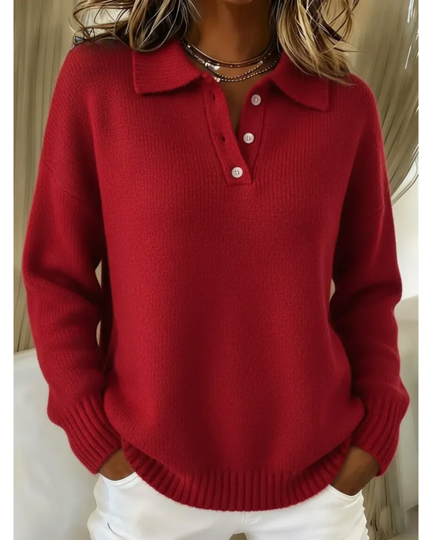 Jersey de Cuello Polo
