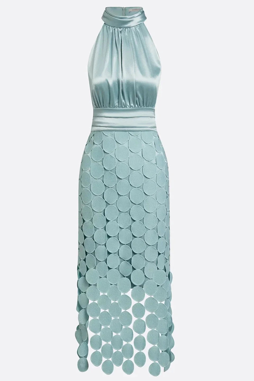 Vestido Midi Palabra de Honor con Cinturón