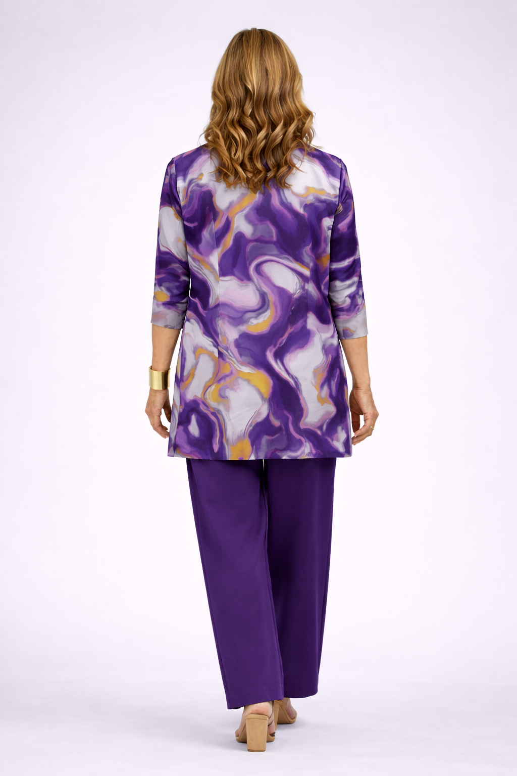 Conjunto de Tres Piezas · Morado 3