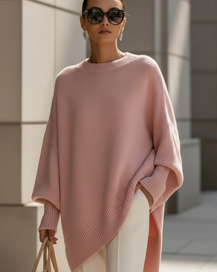 Jersey Oversize con Caída Drapeada