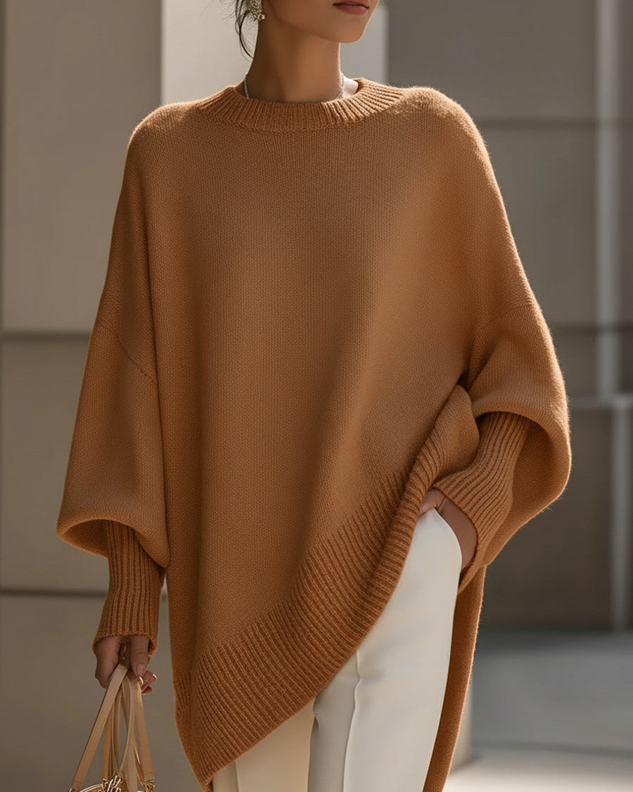 Jersey Oversize con Caída Drapeada