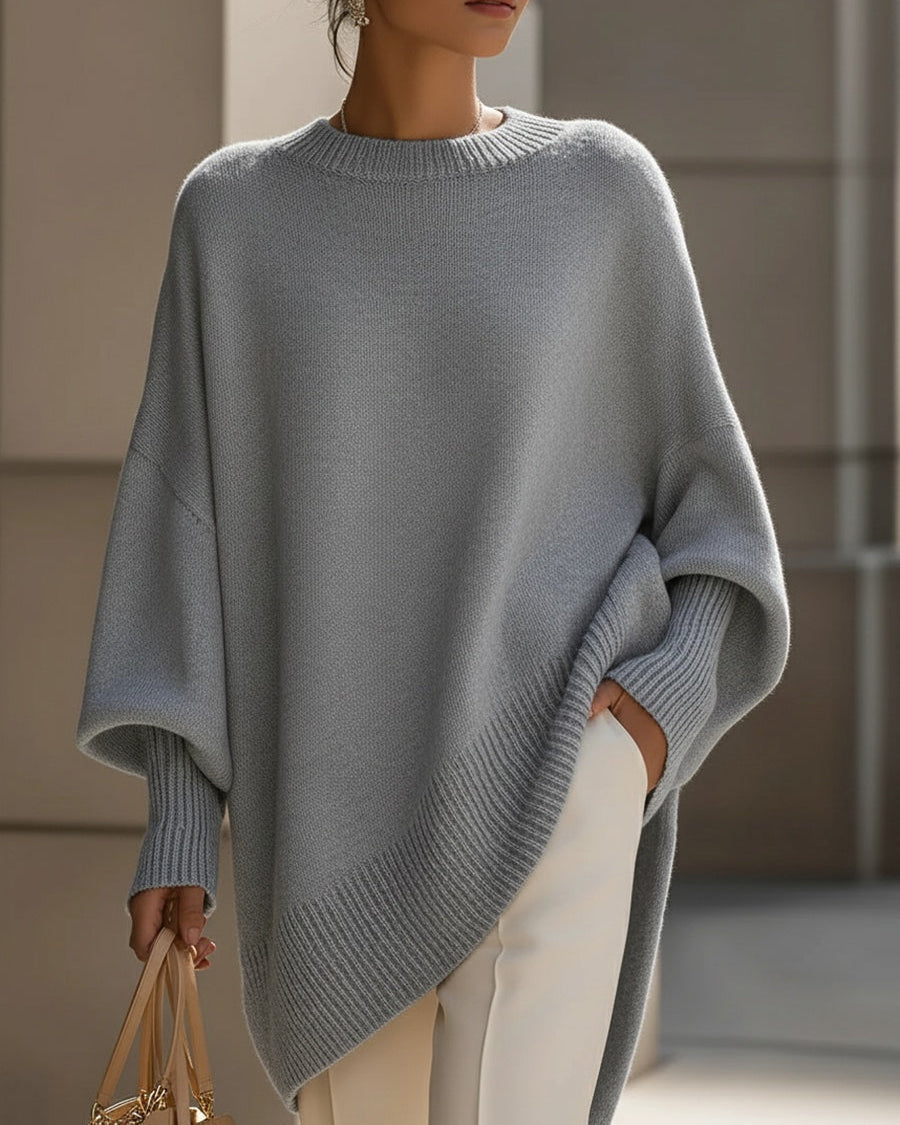 Jersey Oversize con Caída Drapeada
