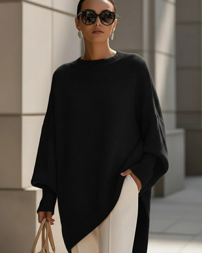 Jersey Oversize con Caída Drapeada