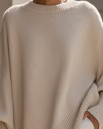 Jersey Oversize con Caída Drapeada