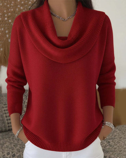 Jersey de Cuello Drapeado