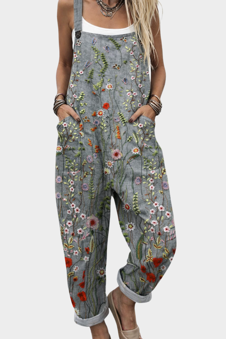 Peto estampado de flores varias
