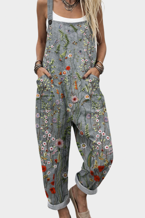 Peto estampado de flores varias