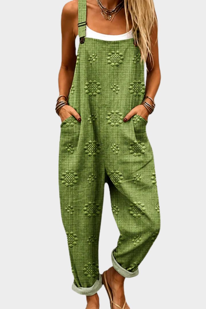 Peto estampado de disco verde