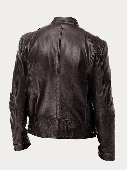 Chaqueta Efecto Cuero