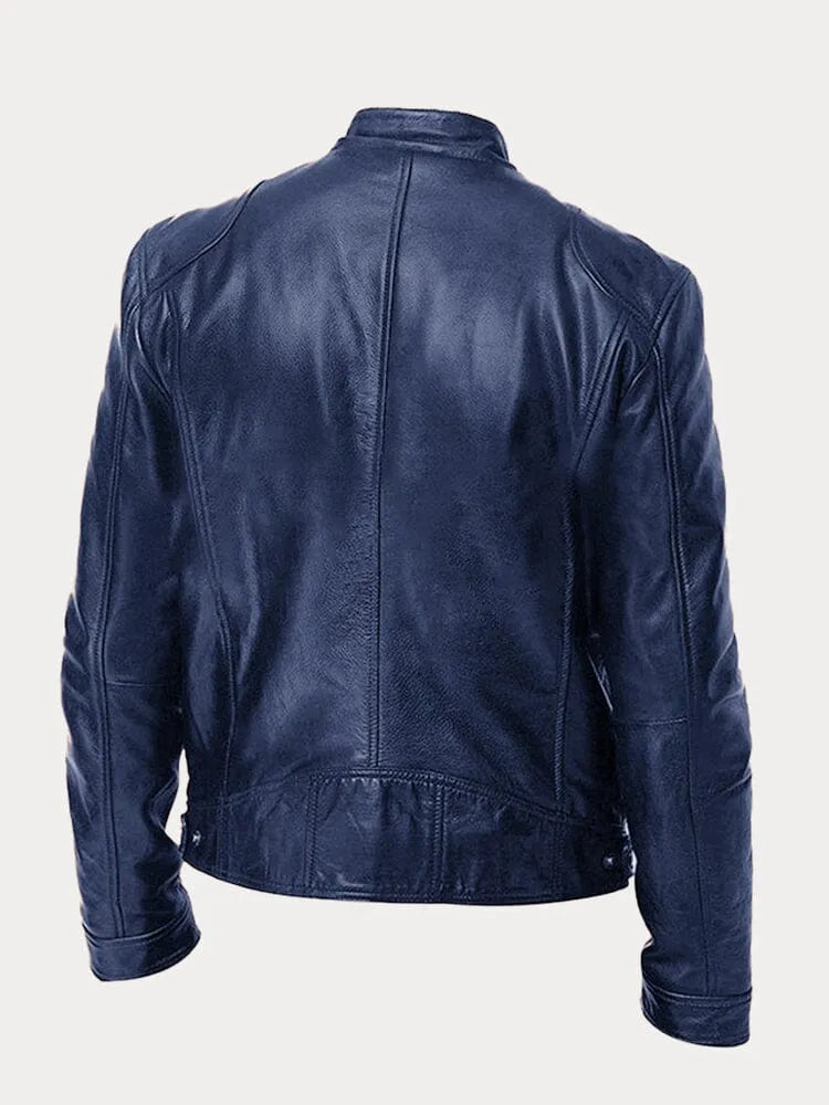 Chaqueta Efecto Cuero