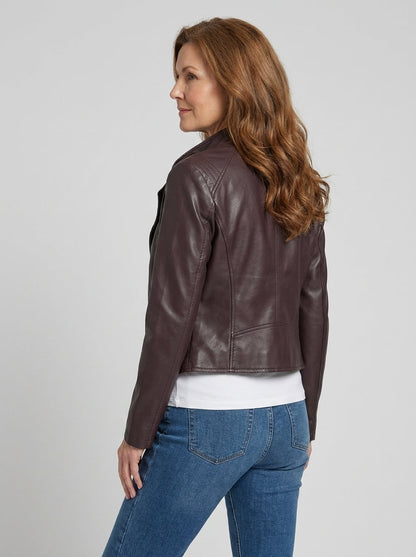 Chaqueta Corta de Polipiel Ligera