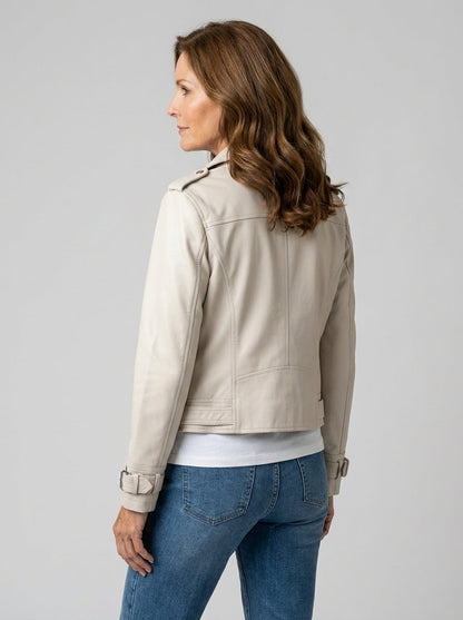 Chaqueta Crop de Polipiel