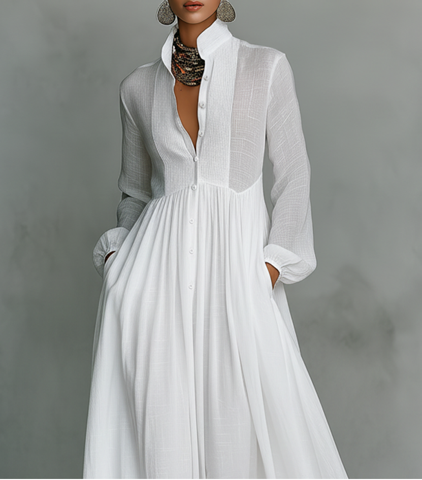 Lara | Vestido largo minimalista