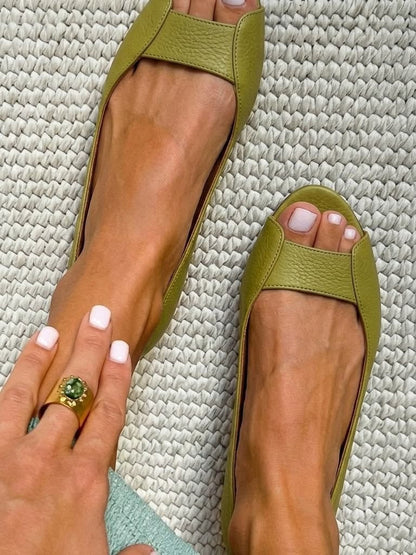 Adelina | Sandalias Doradas Chic y Cómodas