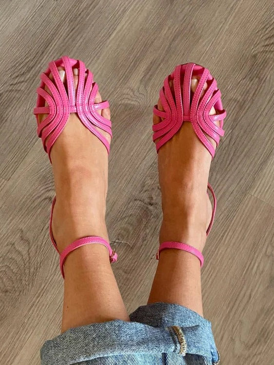 Vittoria | Sandalias Joya Doradas