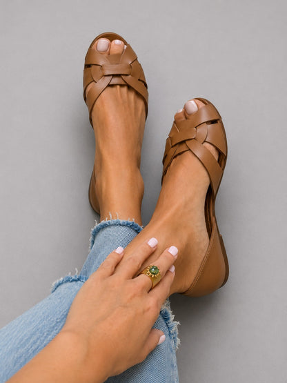 Serafina | Sandalias Naturales Trenzadas