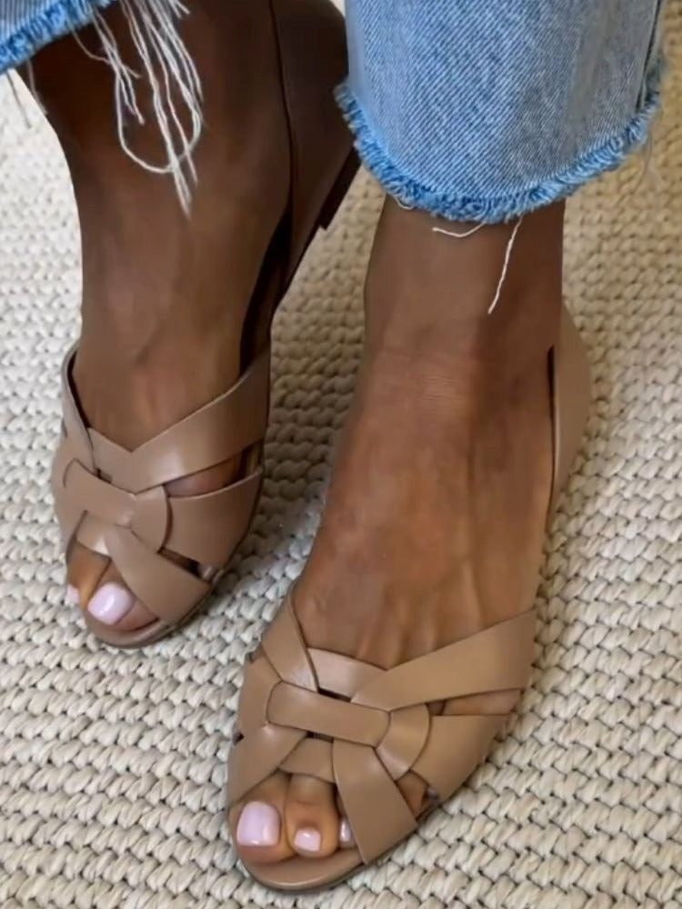 Serafina | Sandalias Naturales Trenzadas