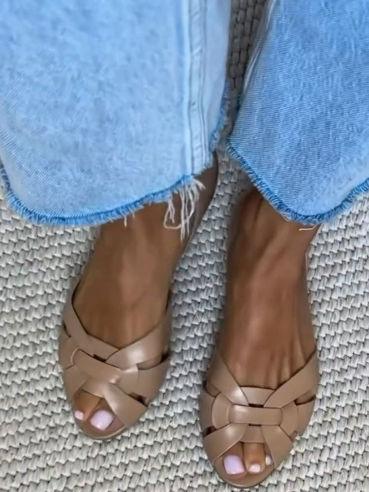 Serafina | Sandalias Naturales Trenzadas